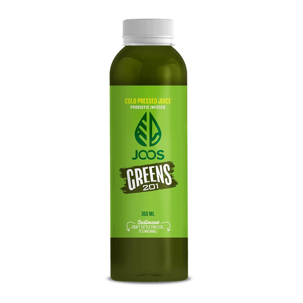 Greens 201 - Spinach, Kale, Cucumber, Lemon, Apple, Moringa Leaves, Probiotics